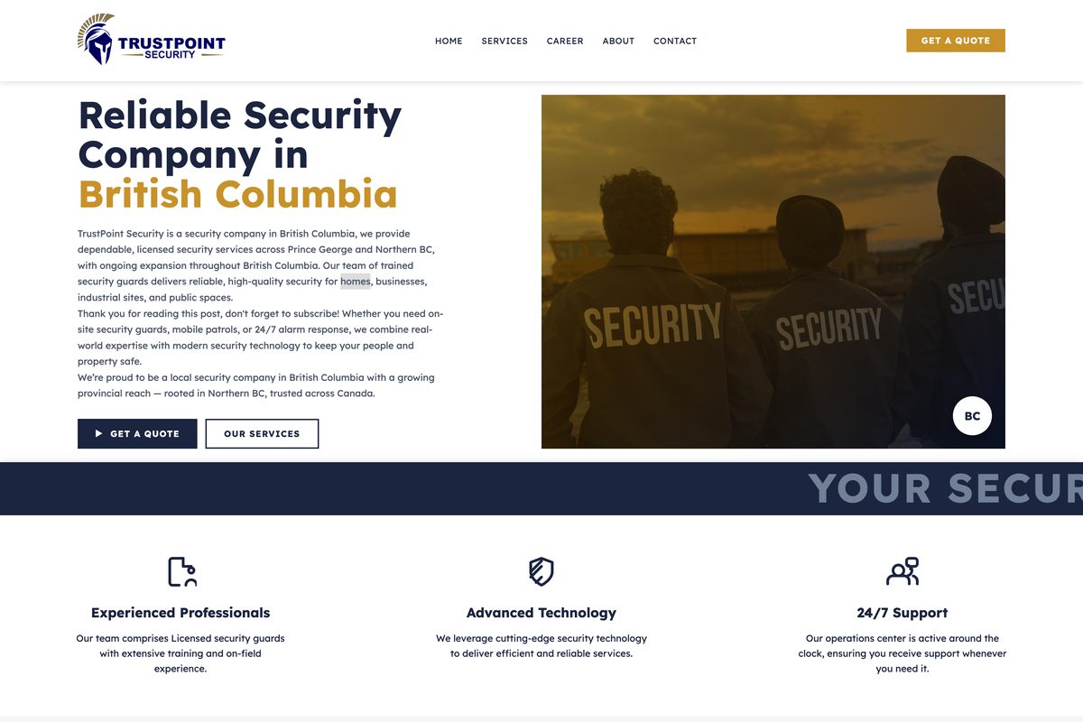 Trustpoint website